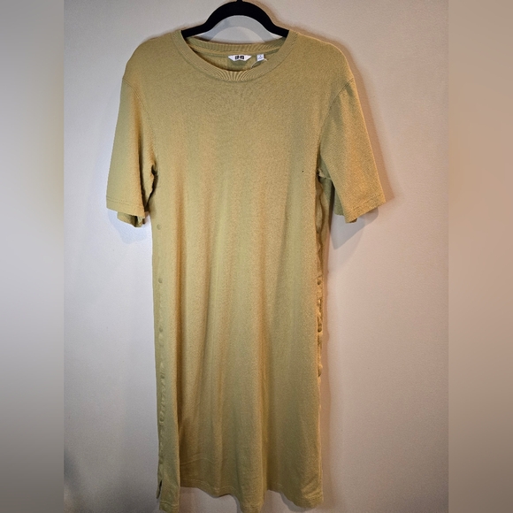 Uniqlo oversized dress with side slits - size small - Picture 1 of 6